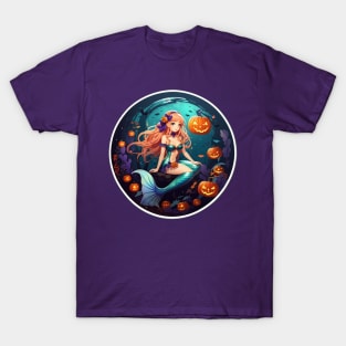 Mermaid Halloween Transformation T-Shirt